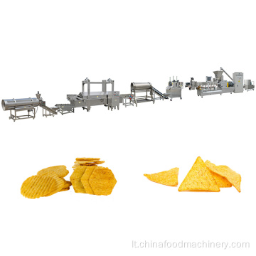 Tortilla traškučiai Doritos trikampio kukurūzų lustų mašina